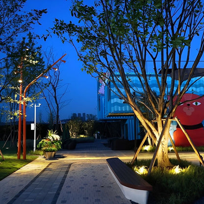 Round Waterproof Outdoor LED Spot Lights Building Exterior Light - Flyachilles