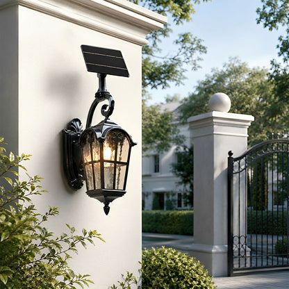Rustic Ancient Rome Cross Waterproof Outdoor LED Porch Wall Light - Flyachilles