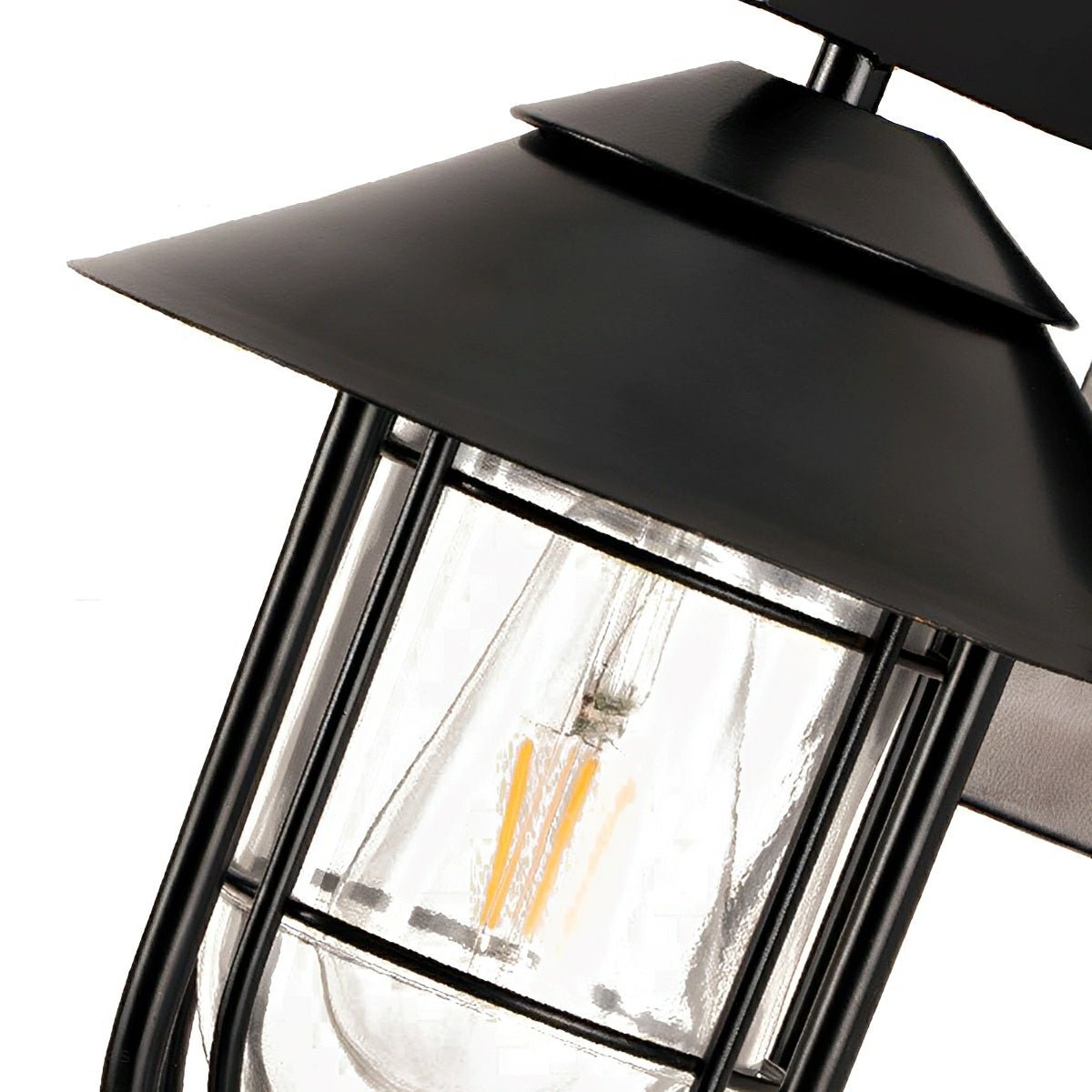 Rustic Birdcage Waterproof Outdoor LED Porch Wall Light - Flyachilles