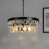 Rustic Modern Round Crystal Chandeliers Round Light - Flyachilles