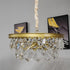 Rustic Modern Round Crystal Chandeliers Round Light - Flyachilles