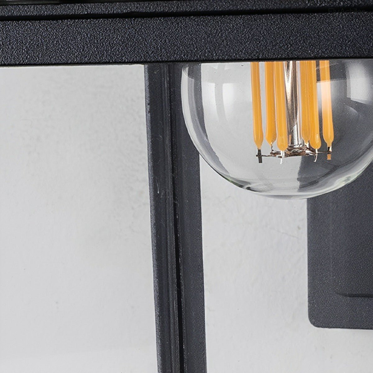 Rustic Square Waterproof Outdoor LED Porch Wall Light - Flyachilles