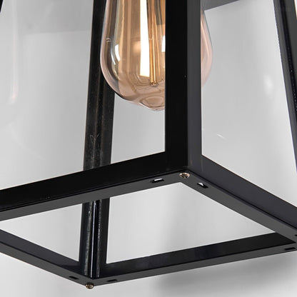 Rustic Trapezoid Waterproof Outdoor LED Porch Wall Light - Flyachilles
