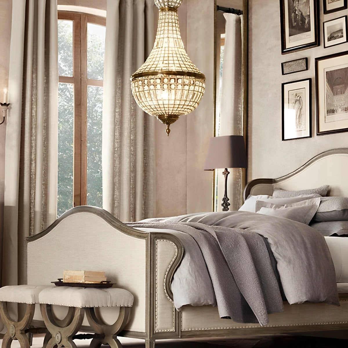 Shining Retro Luxury Crystal Chandelier Light - Flyachilles