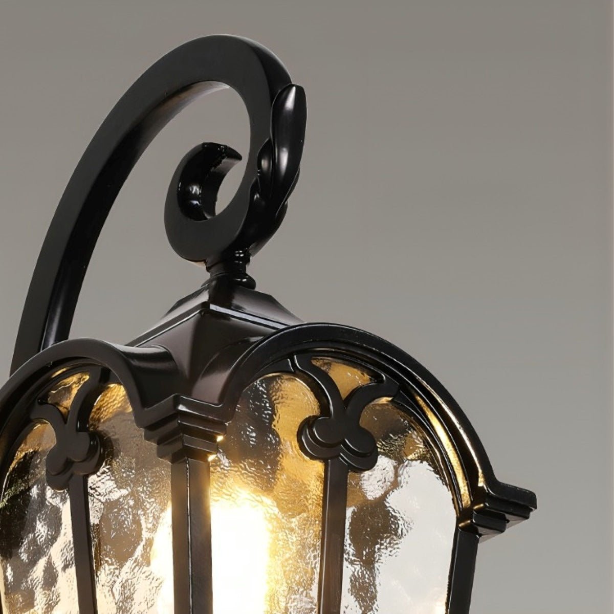 Solar Rustic Ancient Rome Cross Waterproof Outdoor LED Porch Wall Light - Flyachilles