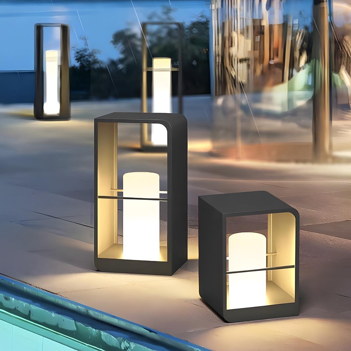 Solar Waterproof Archway Frame LED Outdoor Landscape Lighting - Flyachilles
