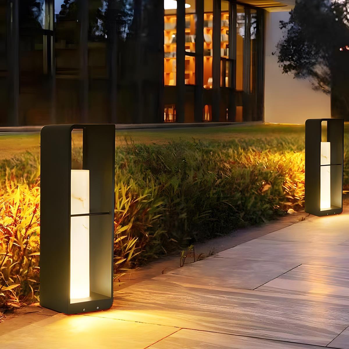 Solar Waterproof Archway Frame LED Outdoor Landscape Lighting - Flyachilles