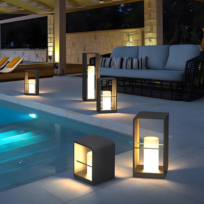 Solar Waterproof Archway Frame LED Outdoor Landscape Lighting - Flyachilles