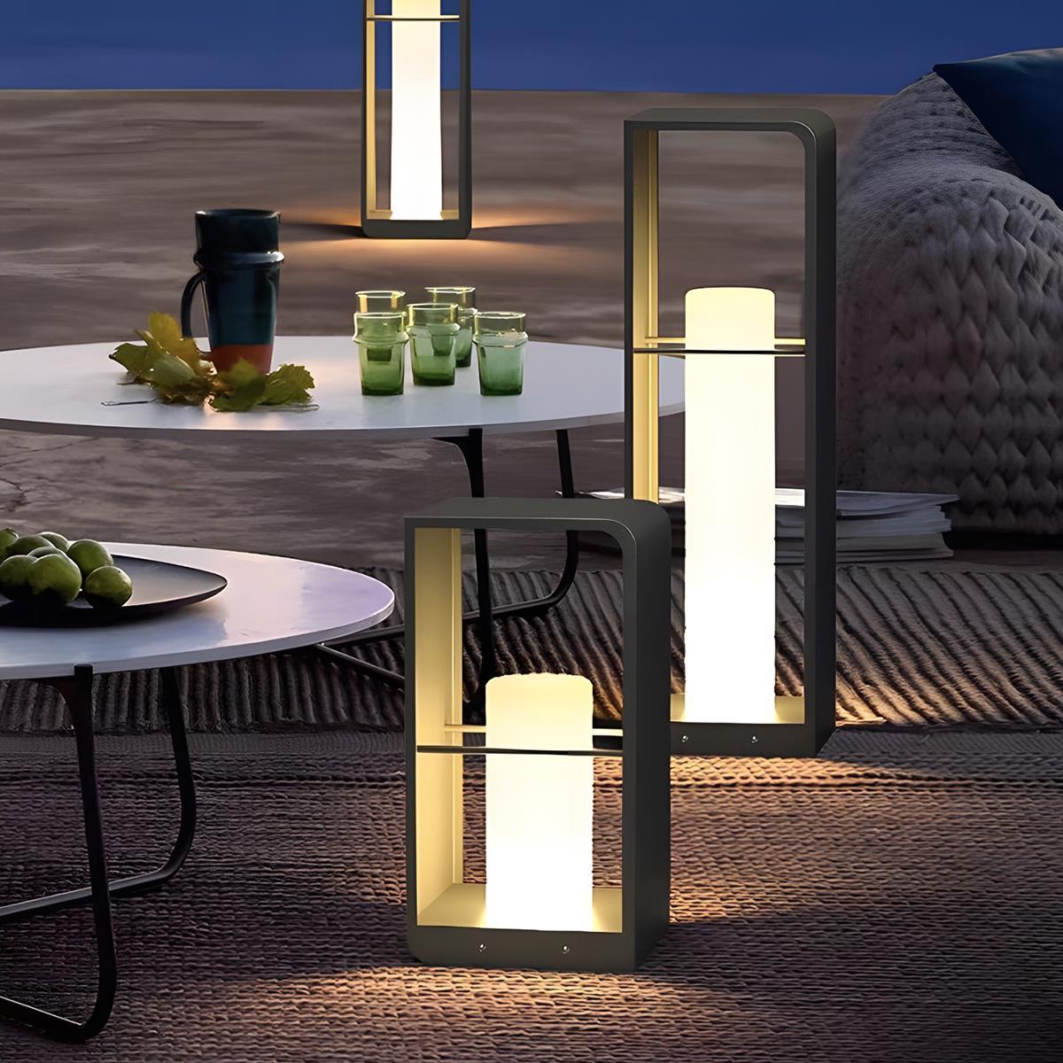 Solar Waterproof Archway Frame LED Outdoor Landscape Lighting - Flyachilles