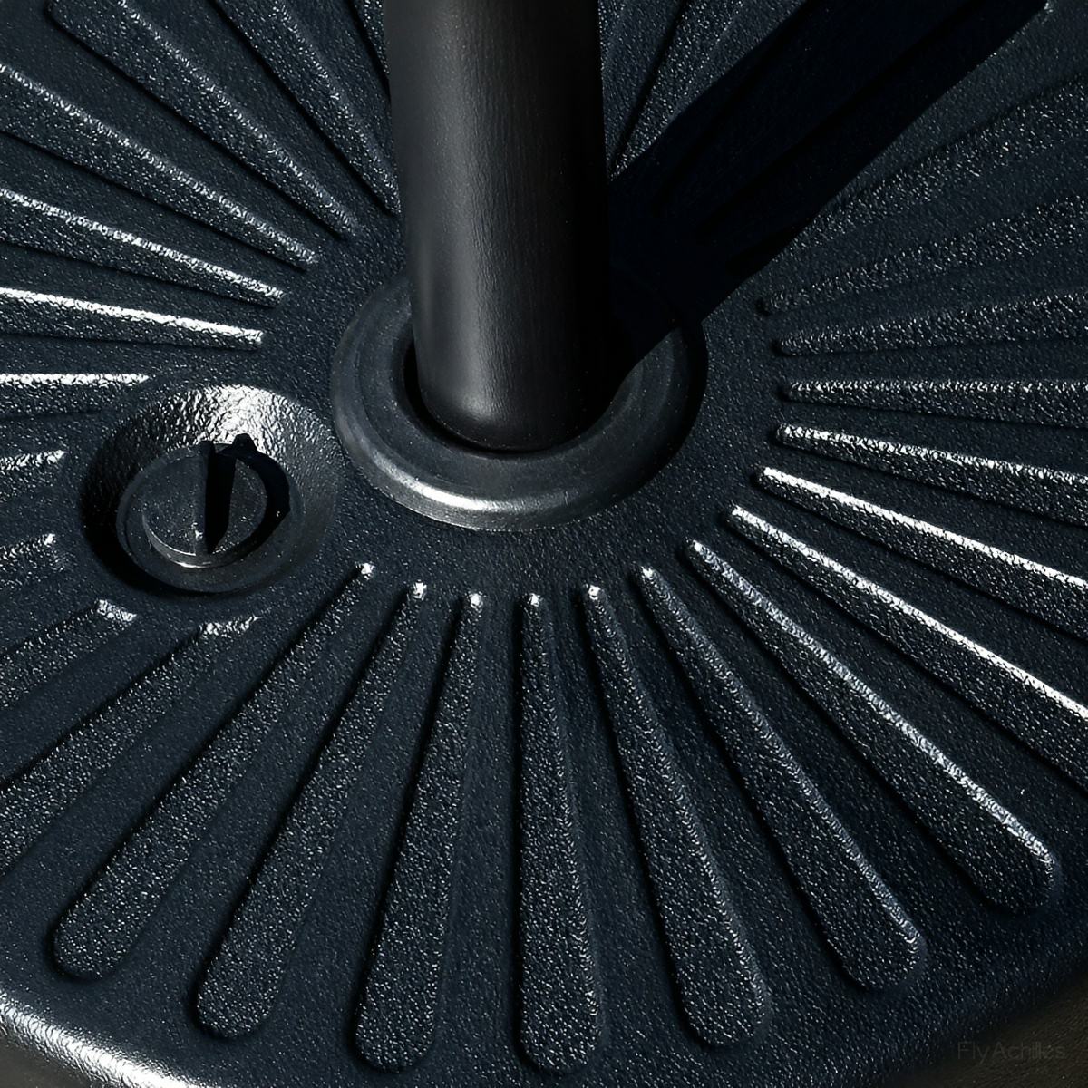 Solar Waterproof Dish Moving &amp; Lifting Outdoor LED Floor Lamps - Flyachilles
