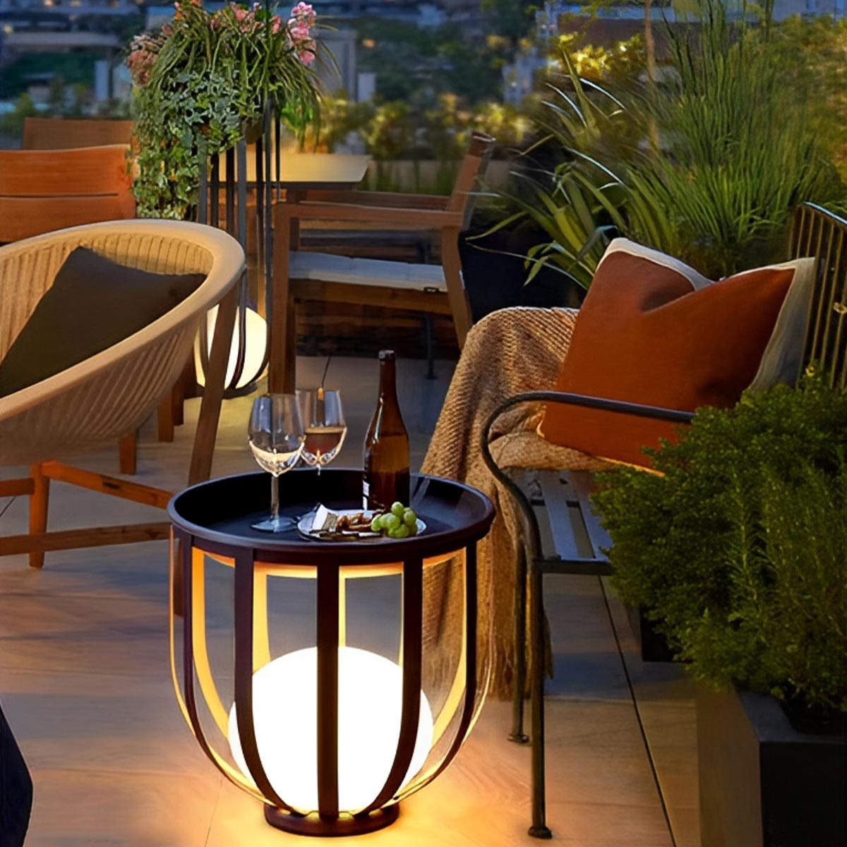 Solar Waterproof Hollow Flower Stand Landscape Outdoor Lawn Light - Flyachilles