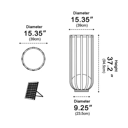 Solar Waterproof Hollow Flower Stand Landscape Outdoor Lawn Light - Flyachilles