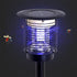 Solar Waterproof LED Outdoor Mosquito Bug Zapper Killer Lawn Pillar Lights - Flyachilles