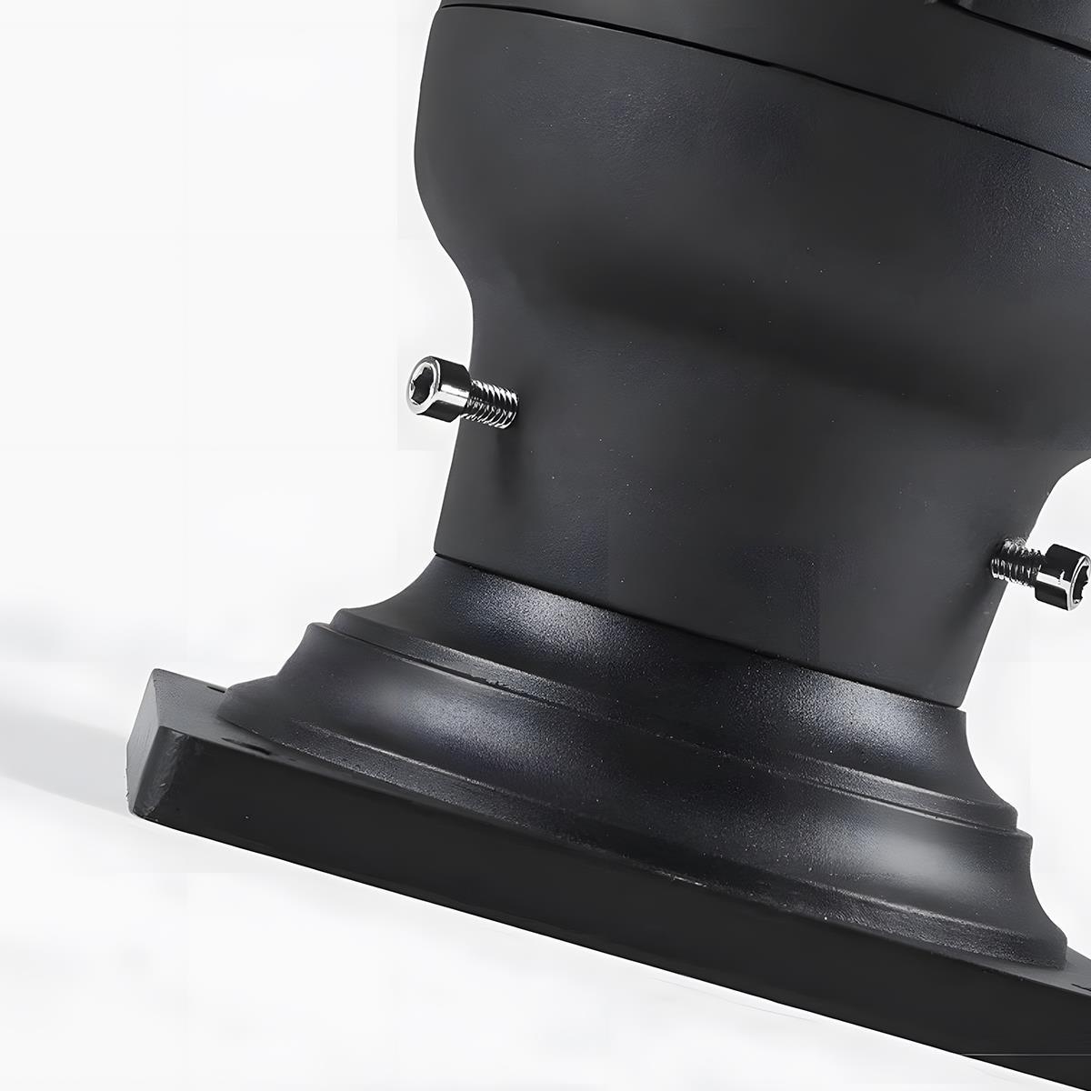 Solar Waterproof Modern Conical LED Outdoor Post Lights - Flyachilles