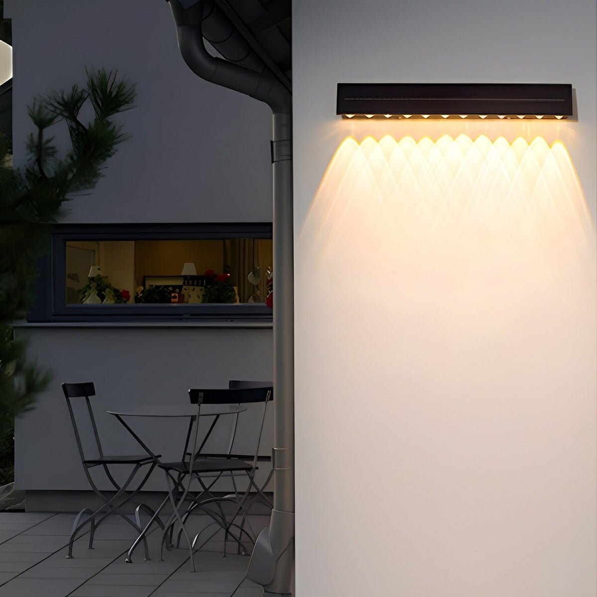Solar Waterproof Modern Down LED Outdoor Wall Washer Light - Flyachilles