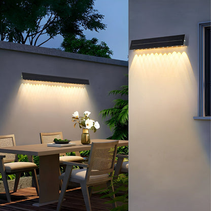Solar Waterproof Modern Down LED Outdoor Wall Washer Light - Flyachilles