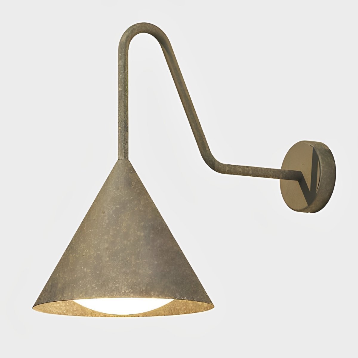 Solar Waterproof Modern Minimalist Bell LED Outdoor Wall Sconces - Flyachilles