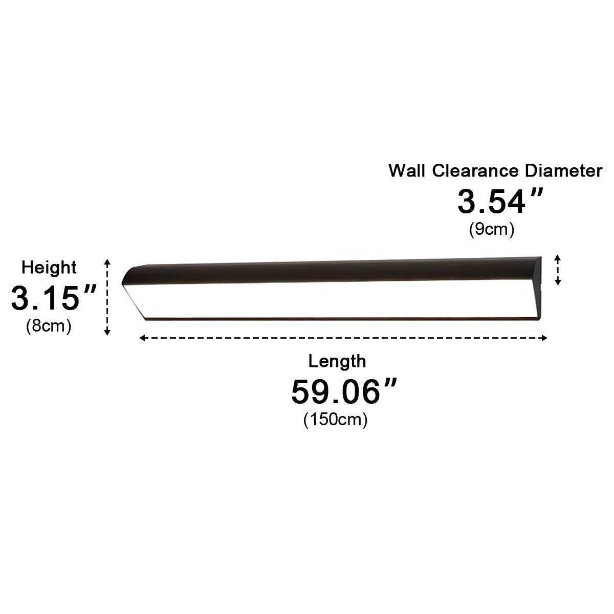 Solar Waterproof Outdoor LED Strip Lights Porch Light Exterior Wall Lights - Flyachilles