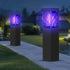 Solar Waterproof Rectangular LED Outdoor Mosquito Bug Zapper Killer Lawn Lights - Flyachilles