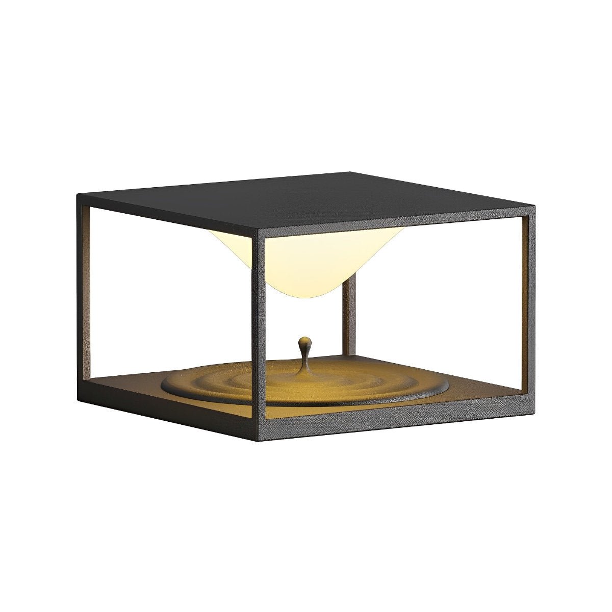 Solar Waterproof Square Dripping LED Outdoor Post Lights - Flyachilles
