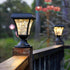 Solar Waterproof Water Wave Lampshade LED Outdoor Post Lights - Flyachilles