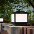 Square LED Waterproof Solar Fence Post Cap Lights Column Lamp - Flyachilles