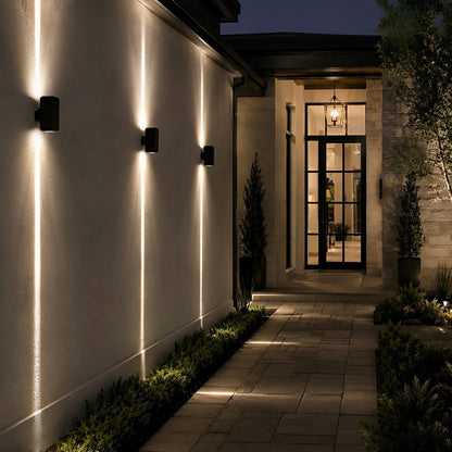 Square Waterproof Outdoor Up and Down LED Spot Lights Exterior Wall Washer Light - Flyachilles