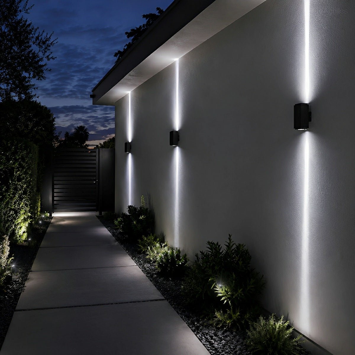 Square Waterproof Outdoor Up and Down LED Spot Lights Exterior Wall Washer Light - Flyachilles