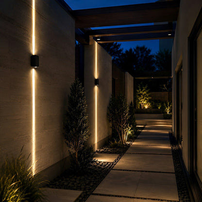 Square Waterproof Outdoor Up and Down LED Spot Lights Exterior Wall Washer Light - Flyachilles