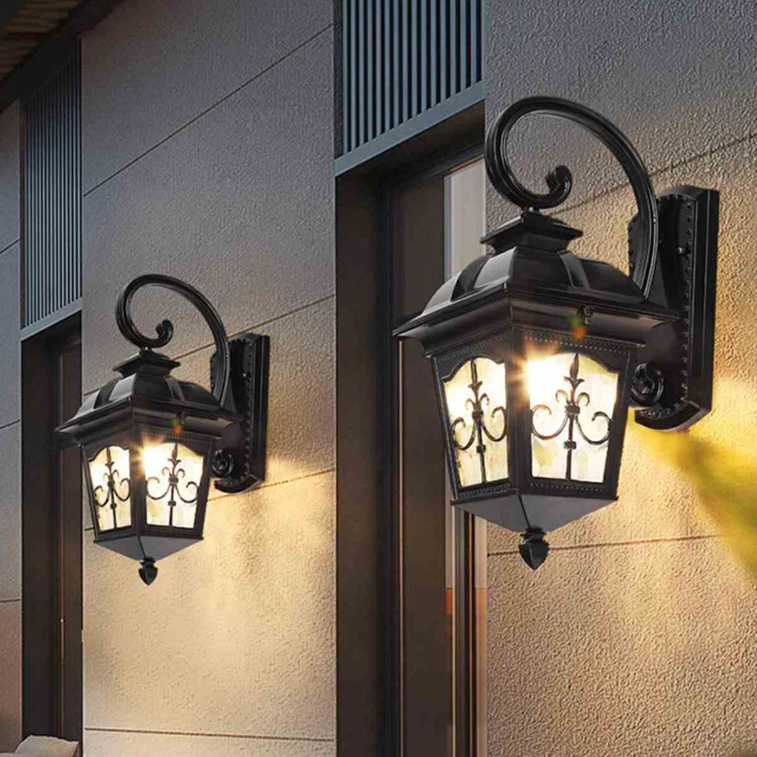 Tower of Sparks Antique Waterproof European LED Glass Outdoor Lights - Flyachilles