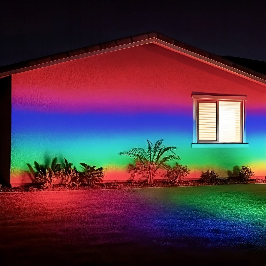 Tunable Outdoor Waterproof RGB LED Spot Light Landscape Tree Lighting With Remote Control - Flyachilles