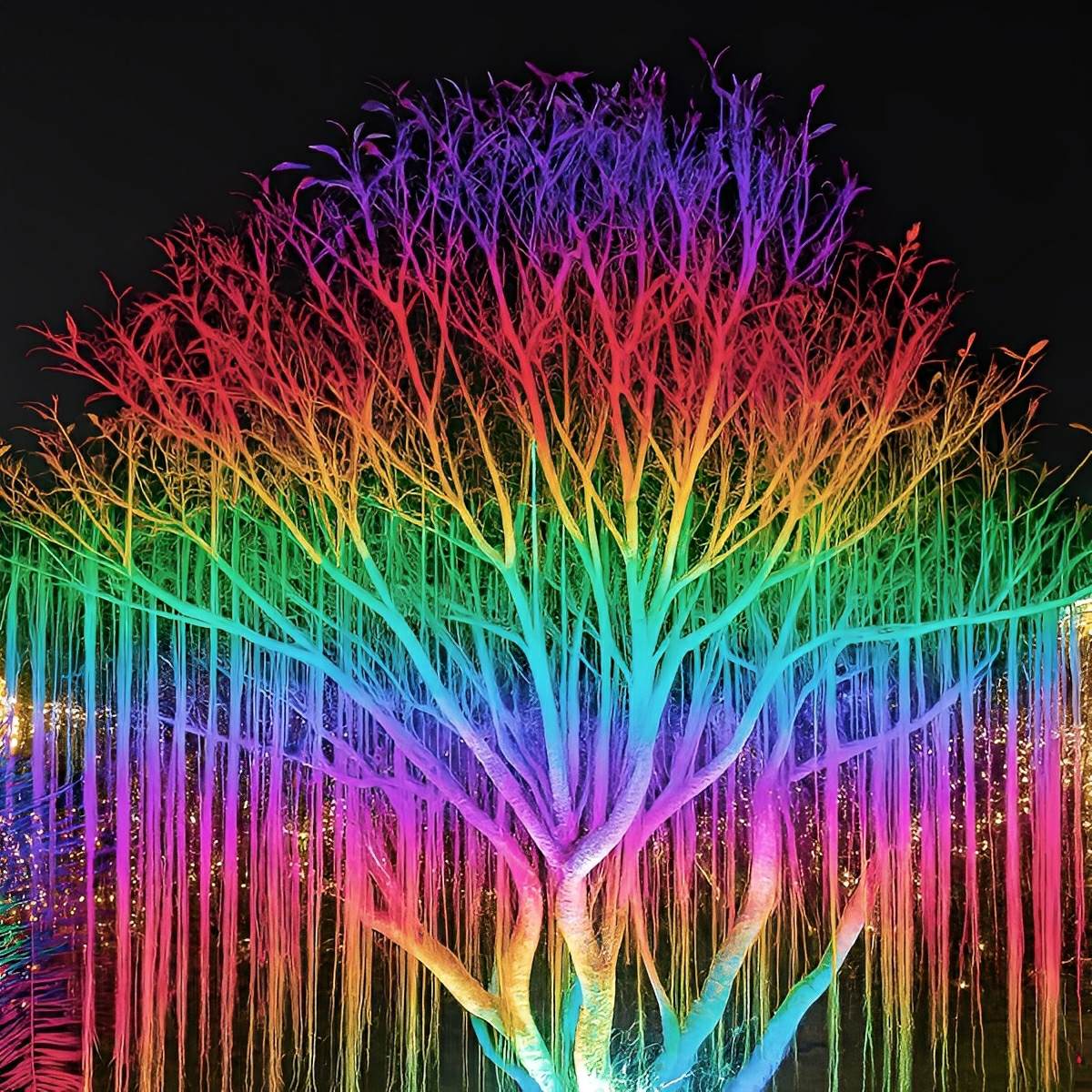 Tunable Outdoor Waterproof RGB LED Spot Light Landscape Tree Lighting With Remote Control - Flyachilles
