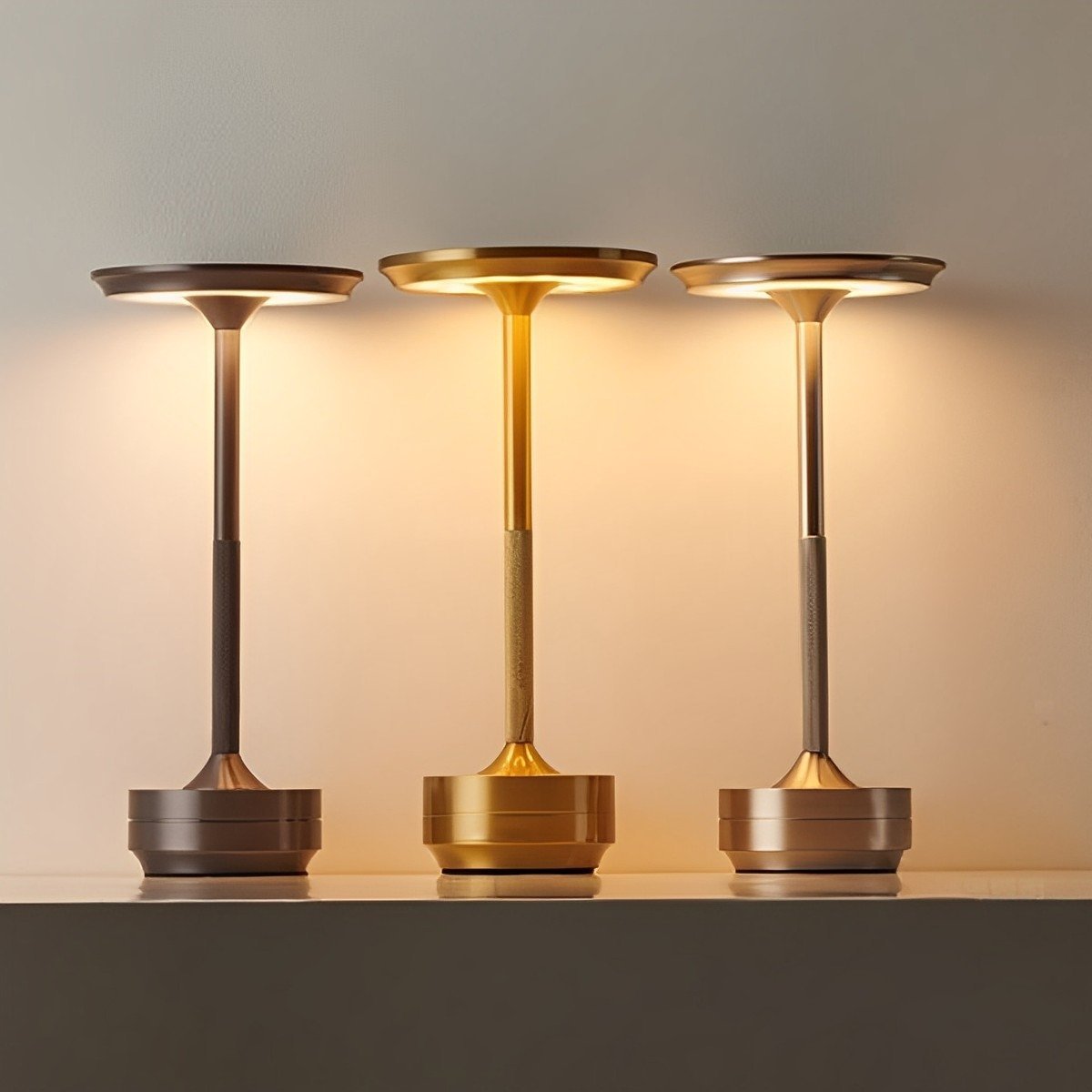 USB Dimmable Dish LED Table Lamp - Flyachilles