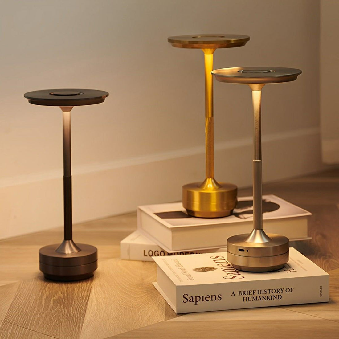 USB Dimmable Dish LED Table Lamp - Flyachilles