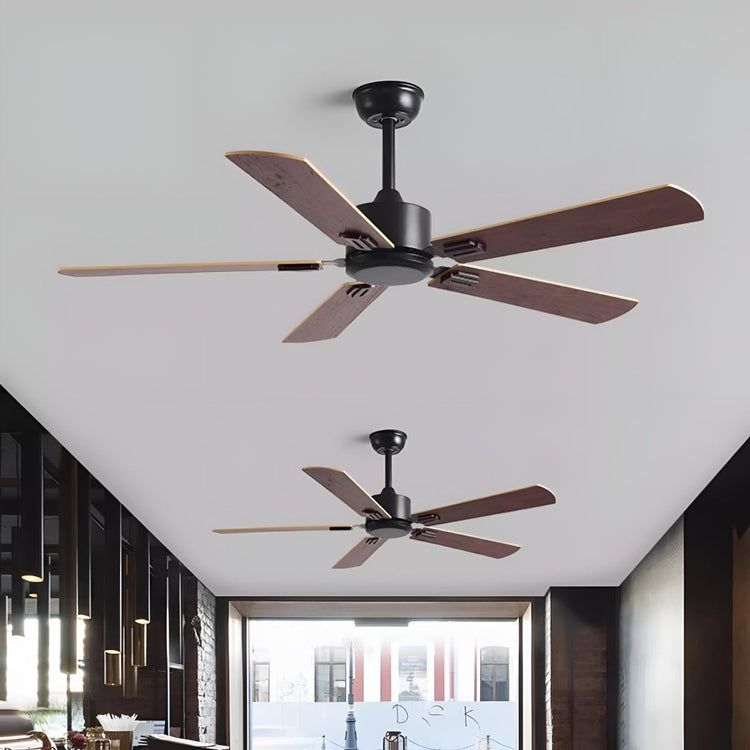 Vintage 6 - speed Reverse Frequency Ceiling Fan 5 Blades - Flyachilles