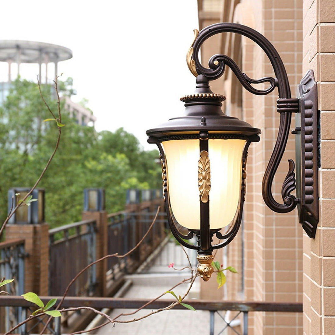 Vintage Classic Waterproof Outdoor LED Porch Light Exterior Wall Lights - Flyachilles