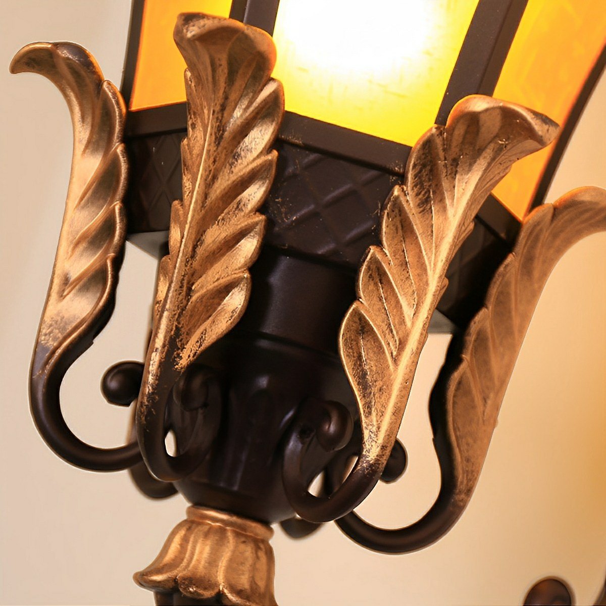 Vintage Hexagon Casa Marseille Waterproof Outdoor LED Porch Wall Lights - Flyachilles