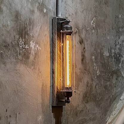Vintage Industrial Iron Art LED Wall Sconces - Flyachilles