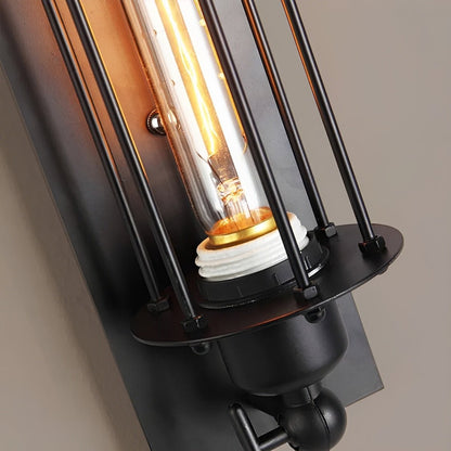 Vintage Industrial Iron Art LED Wall Sconces - Flyachilles