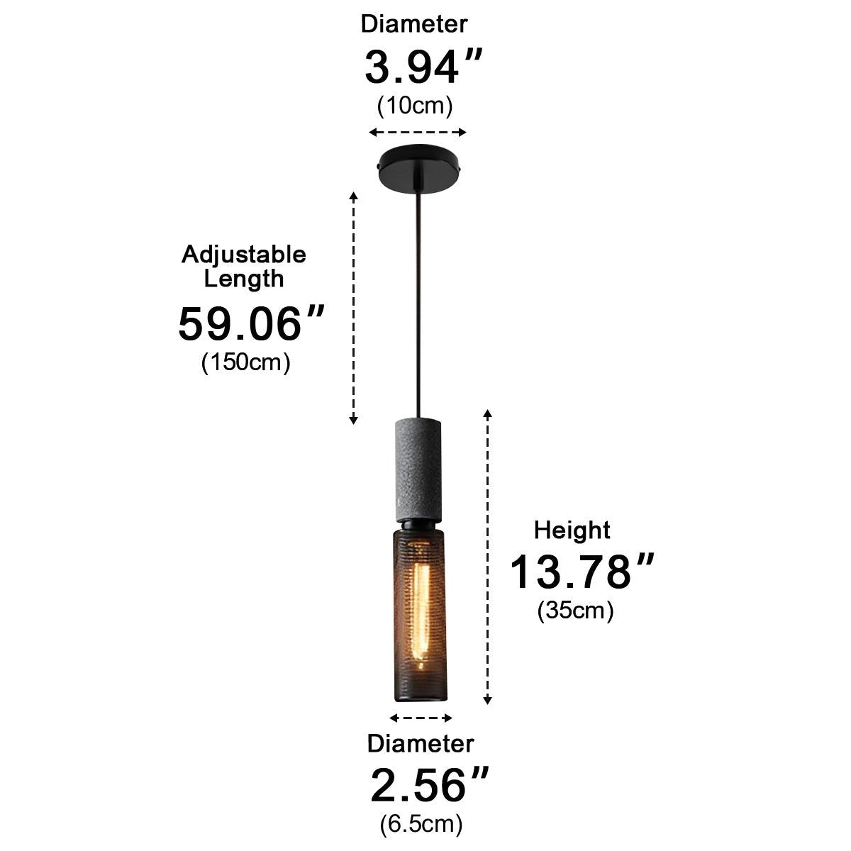 Vintage Minimalist Industrial Iron Mesh Bar LED Pendant Lights - Flyachilles
