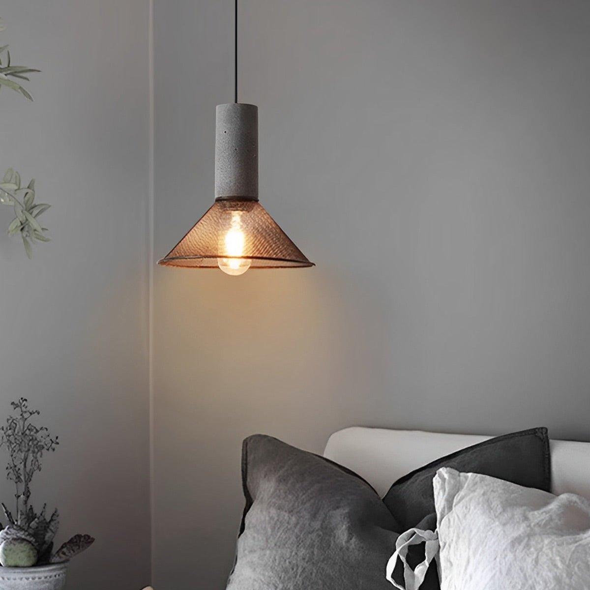 Vintage Minimalist Industrial Iron Mesh Bar LED Pendant Lights - Flyachilles