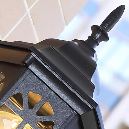Vintage Rustic Castle Waterproof Outdoor LED Porch Light Wall Lights - Flyachilles