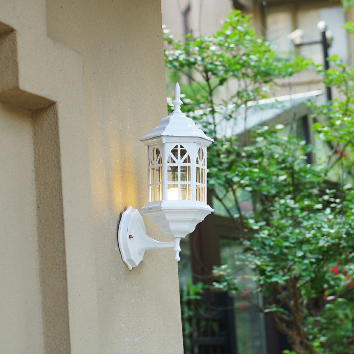 Vintage Rustic Castle Waterproof Outdoor LED Porch Light Wall Lights - Flyachilles