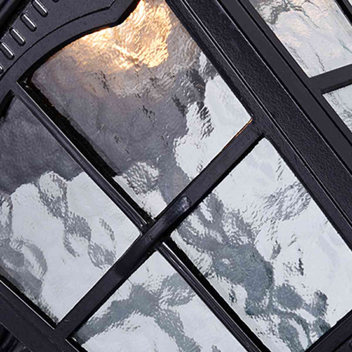 Vintage Rustic Cross Waterproof Outdoor LED Lantern Porch Wall Lights - Flyachilles