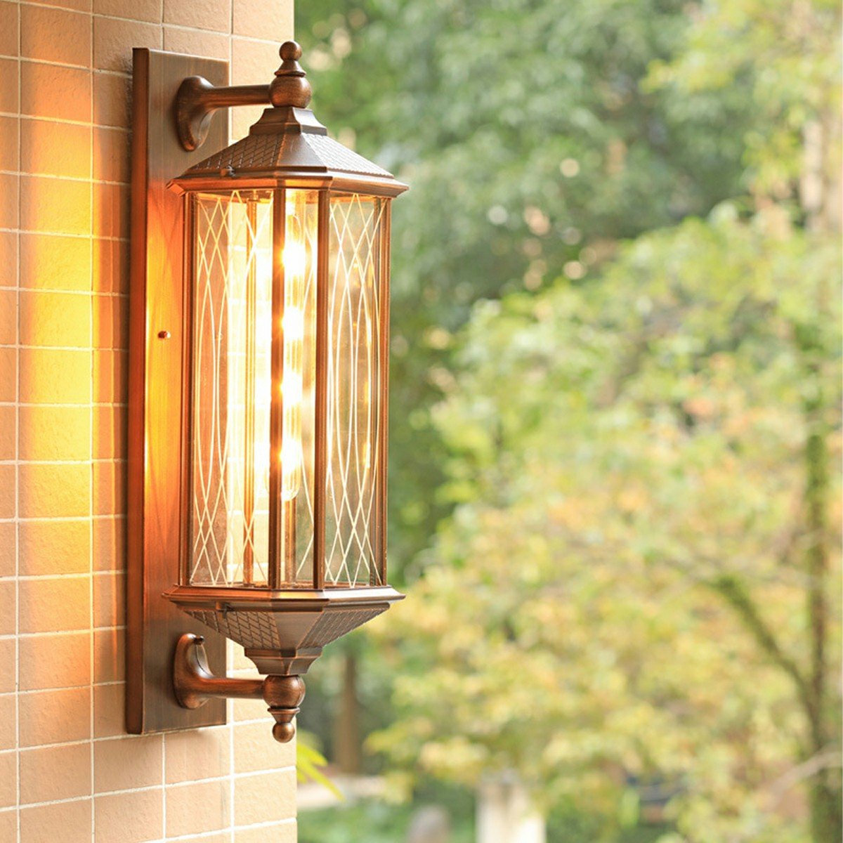 Vintage Rustic Waterproof Outdoor Porch Wall Lights - Flyachilles