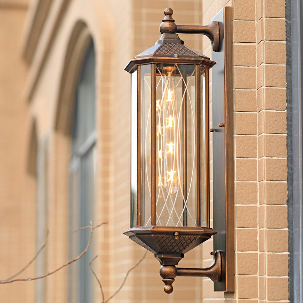 Vintage Rustic Waterproof Outdoor Porch Wall Lights - Flyachilles