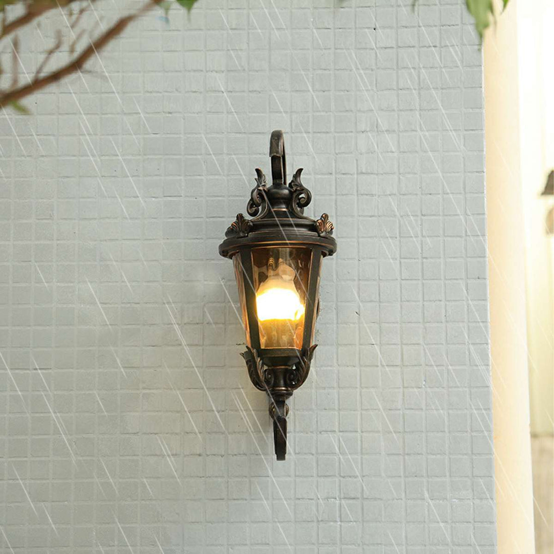 Vintage Waterproof Casa Marseille Outdoor LED Porch Light Exterior Wall Lights - Flyachilles