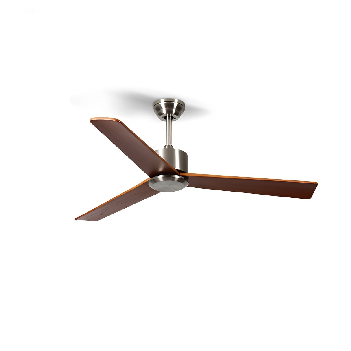 Waterproof 3-Blade Streamlined Wood Outdoor Ceiling Fan - Flyachilles