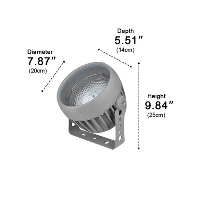 Waterproof 3D Dynamic Ocean Water Ripple LED Spotlight Ambient Lighting - Flyachilles