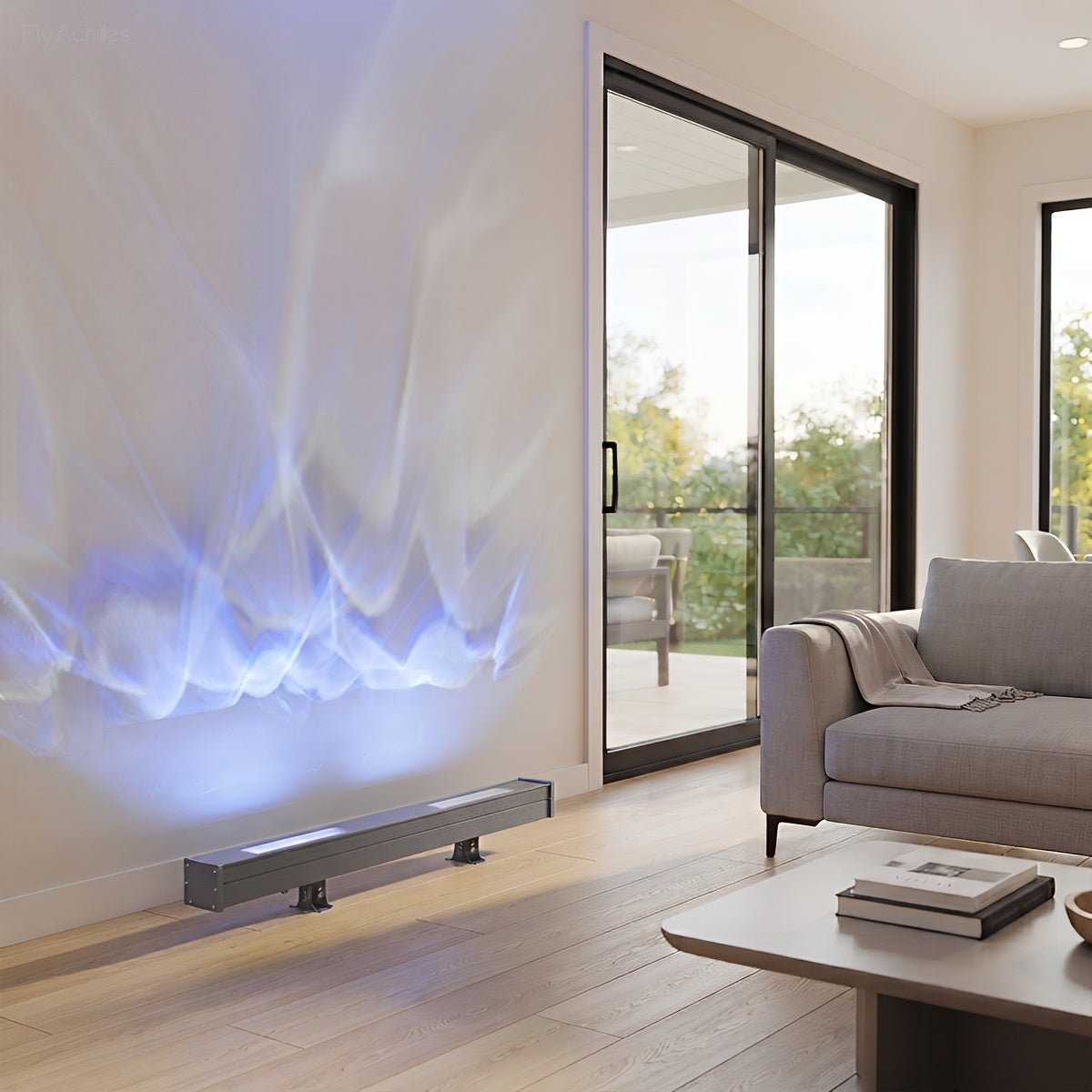 Waterproof 3D Dynamic Water Ripple LED Outdoor Wall Washer Light - Flyachilles